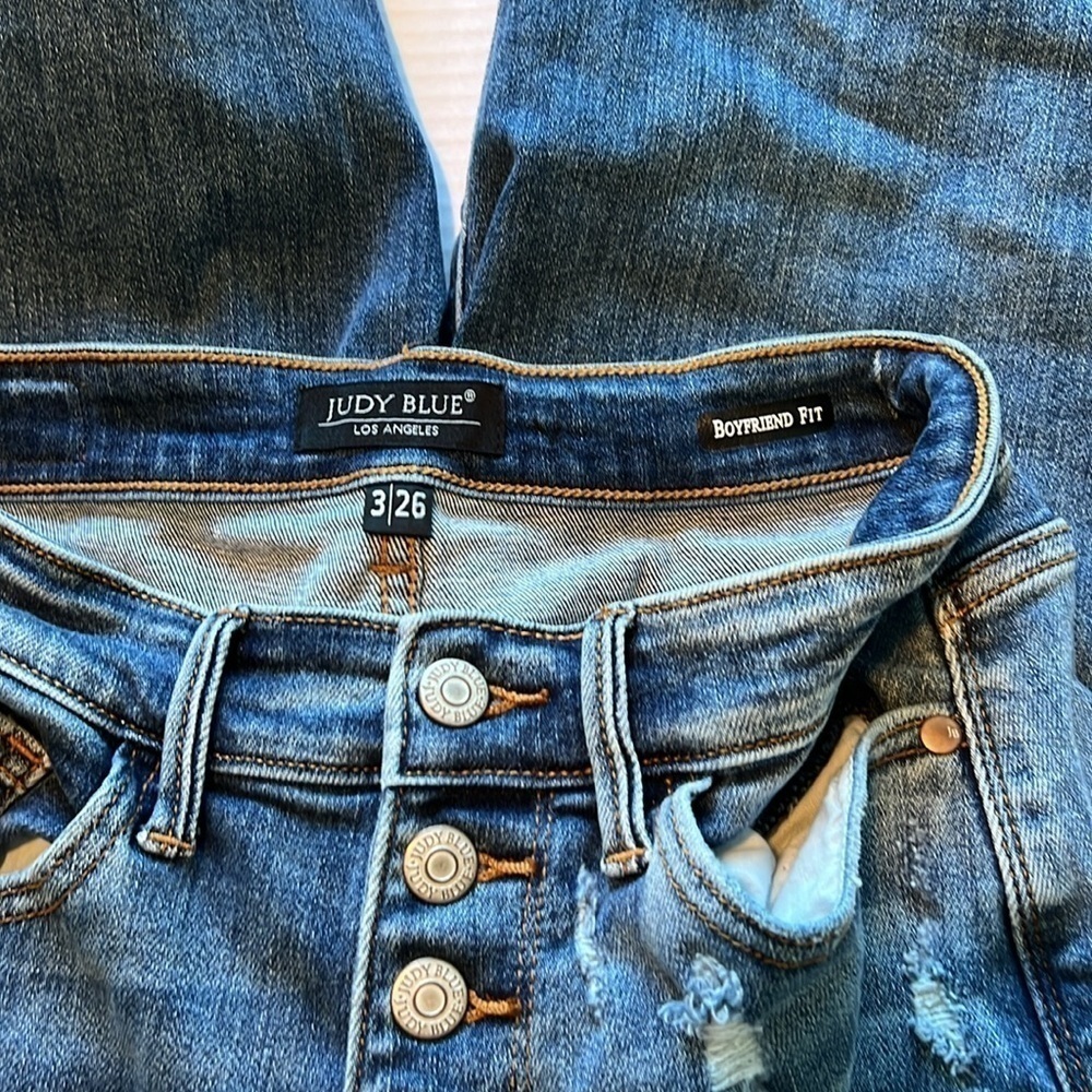 Judy Blue Boyfriend fit size 3 - Picture 7 of 7
